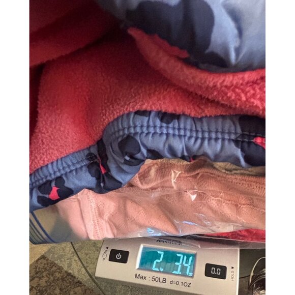 Bundle Of 10 Baby Girl Clothes Carters Bodysuits Sweaters Dresses Sizes 12M - Picture 8 of 8